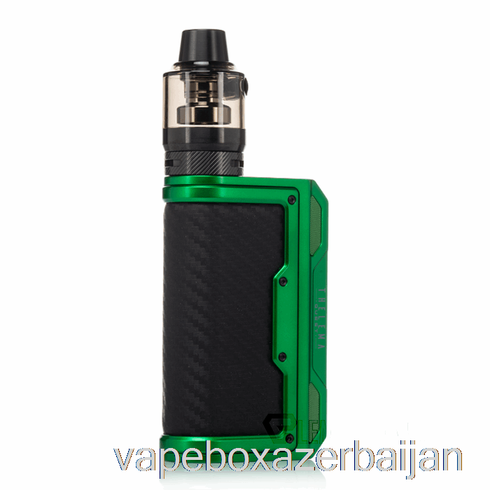 Vape Azerbaijan Lost Vape THELEMA QUEST 200W Starter Kit Emerald Green / Carbon Fiber